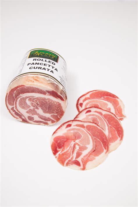 Italian Style Pancetta Curata Rolled Pancetta Superior Meats