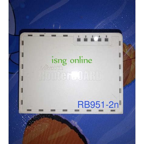 Jual Mikrotik RB951 2n RB951 2n Baru Bekas Shopee Indonesia