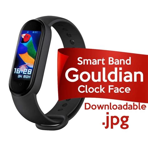 Mi Band Gouldians Clock Face Images For A Custom Photo Watch Face