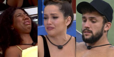 Bbb21 Tem Camilla Chorando Juliette Decepcionada E Arthur Com Medo