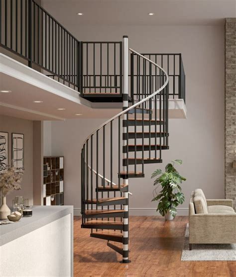 Code Compliant Steel Stair Kit The Emmett Prefab Staircase