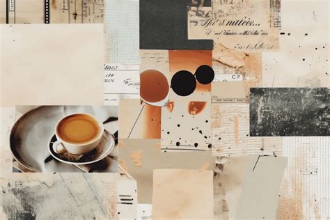 Cafe collage coffee paper. Image | Premium Photo - rawpixel