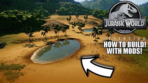 How To Build A Nice Enclosure With Mods In Jurassic World Evolution Youtube