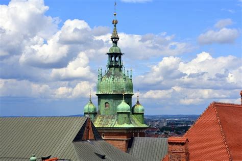 Taras widokowy na Małej Baszcie Zamku Królewskiego na Wawelu