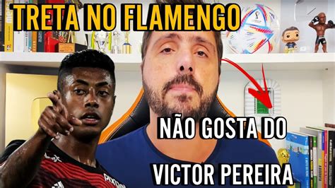 TRETA NO FLAMENGO JOGADORES DO FLAMENGO NAO GOSTAM DE VITOR PEREIRA