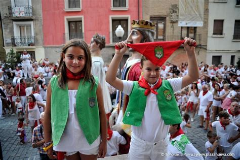 Fiestas de Tudela 2019 día 24 Imposición del pañuelo en la reja