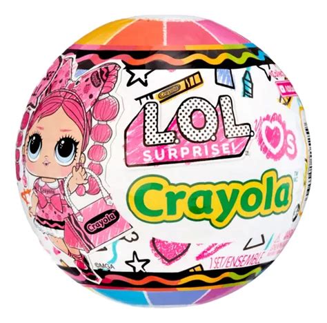 LOL Surprise Loves Crayola Muñecas Divertidas y Coloridas 3