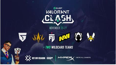 G Loot Valorant Clash Teams Announced Valorant Esports News Thespikegg