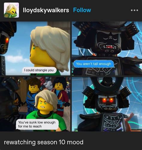 Pin By Shubble Dragon On Ninjagolets Go⚡ Ninjago Memes Lego Ninjago Lloyd Lego Ninjago Movie