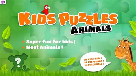 Kids Puzzle Games Animals для Android — Скачать