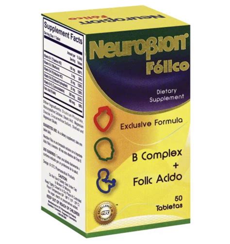 Neurobion Folico Tablets Vitamin B Complex With Folic Acid