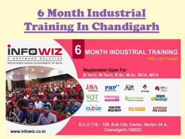 Ppt Month Industrial Training In Chandigarh Powerpoint Presentation