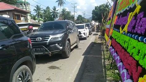 Jalan Lintas Sumatra Macet Total Di Kota Nopan Pernikahan Adik Wakil