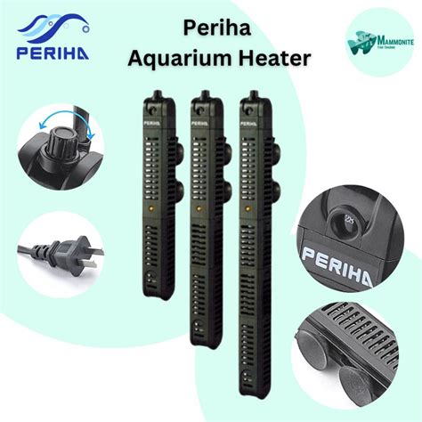 Periha Aquarium Heater 50w 100w 200w 300w 500w Shopee Philippines