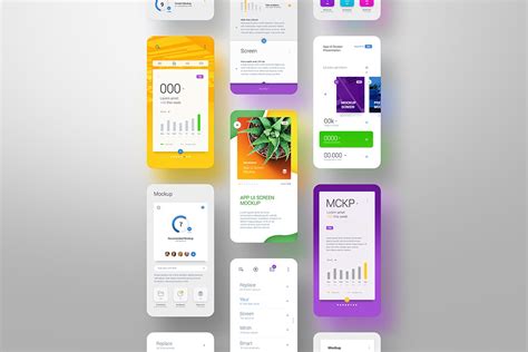 App Ui Screen Mockup Phone Presentation Avelina Studio