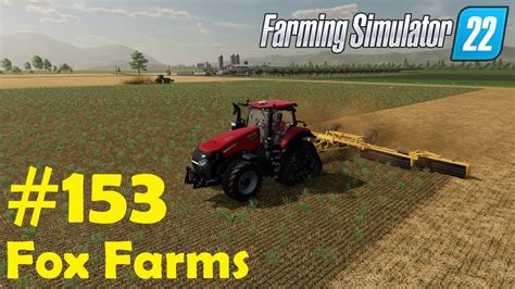 LS22 Fox Farms 153 Felder Mulchen Hofrunde Ballen Stapeln Farming