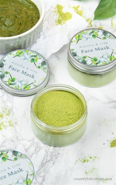 Matcha Green Tea Clay Mask For Glowing Skin Clay Masks Glowing Skin