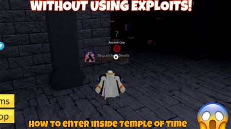 Blox Fruits 17 3 How To Enter Inside Temple Of Time YouTube