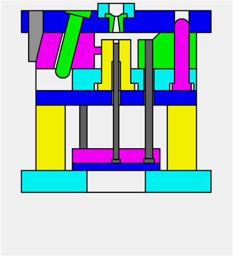 各种塑胶模具动态图上篇注塑成型 模具 分型 塑胶 新浪新闻