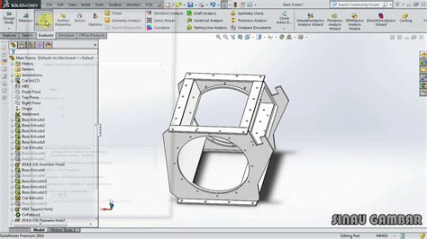 How To Calculate Mass In Solidwork Solidworks Tutorial Youtube