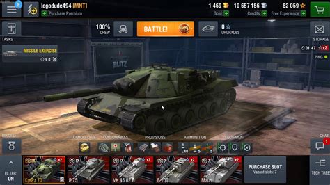 KpfPz 70 Garage Review World Of Tanks Blitz YouTube