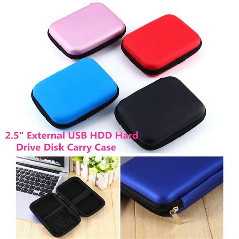 USB External Cable Hard Drive Disk HDD Cover Pouch Bag Carry Case Cover