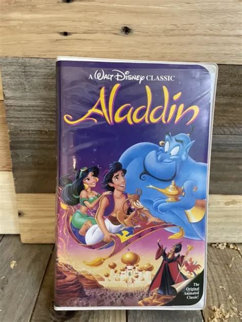 BANDE VHS DIAMANT Noir Aladdin Le Classique VHS 1993 EUR 1 06