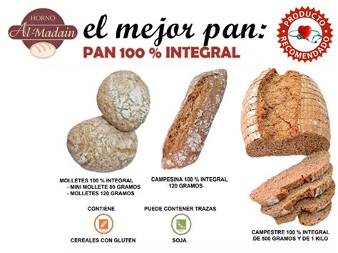 El Mejor Pan Integral Horno Al Madain S L