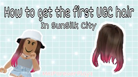 New FREE UGC Hair SunSilk City YouTube