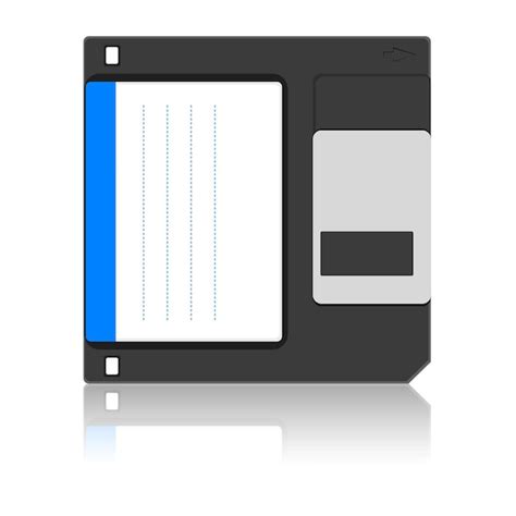 Premium Vector Old Floppy Disc For Computer Data Storage