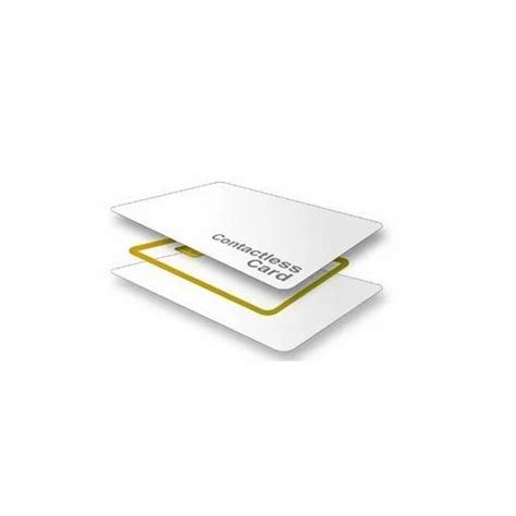 Plastic Double Sided Smart Card Shape Rectangular At Rs Piece In