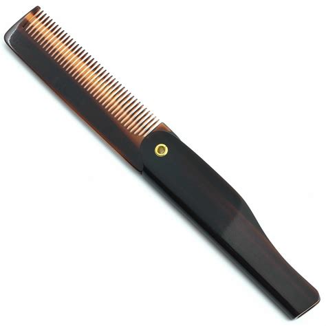 Kent 20t 3 34 100mm Fine Tooth Folding Comb With Pocket Clip Sawcut