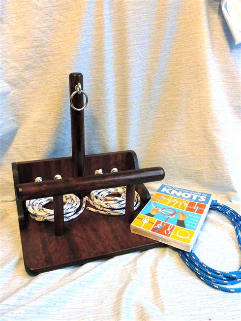 Basic Knot Tying Station With Mast And Mooring Ring