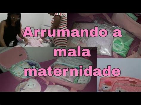 Arrumando A Mala Maternidade Da Nossa Princesa YouTube