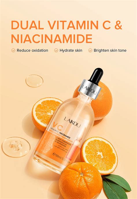 Laikou Vitamin C Essence 100ml Moisturizing Skin Care Product Vc