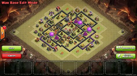 Th8 Base The Mighty Excellent Anti 3 Star Clan War Base