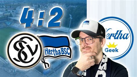 Sv Elversberg Hertha Bsc Highlights Analyse Youtube