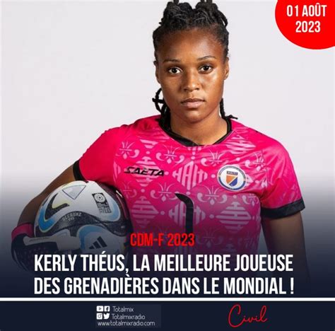 CDM F 2023 KERLY THÉUS LA MEILLEURE JOUEUSE DES GRENADIÈRES DANS LE