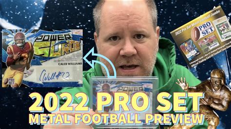 2022 LEAF PRO SET METAL FOOTBALL PRODUCT PREVIEW YouTube