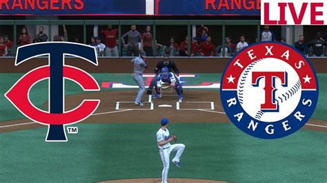 🔴live Mlb🔴 Minnesota Twins Vs Texas Rangers August 15 Mlb The Show