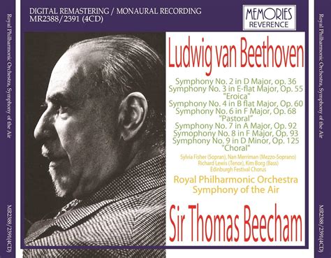 Beethoven Great Symphonies Sir Thomas Beecham Sir Thomas Beecham Sir Thomas Beecham