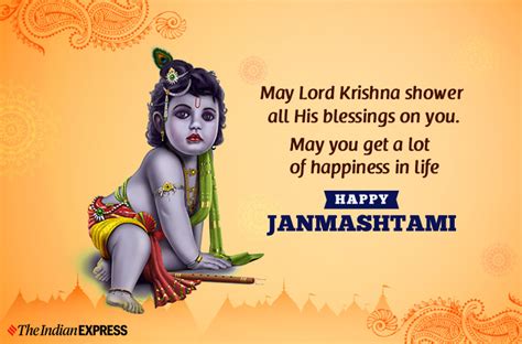 Happy Krishna Janmashtami Wishes Images 2020 Janmashtami Wishes Status