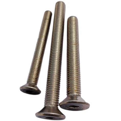 Round Stainless Steel Allen CSK Bolt Grade SS304 Size 4 Inch