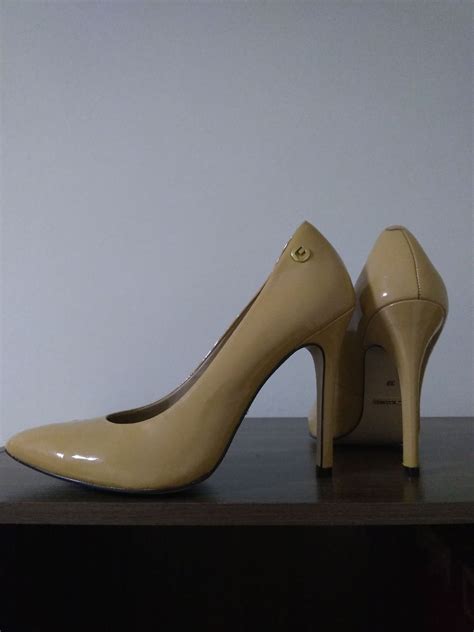 Scarpin Carmim Nude Original Sapato Feminino Carmim Usado 36550650