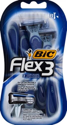 Bic Flex 3 Sensitve Skin Disposable Razors, 8 ct - Kroger