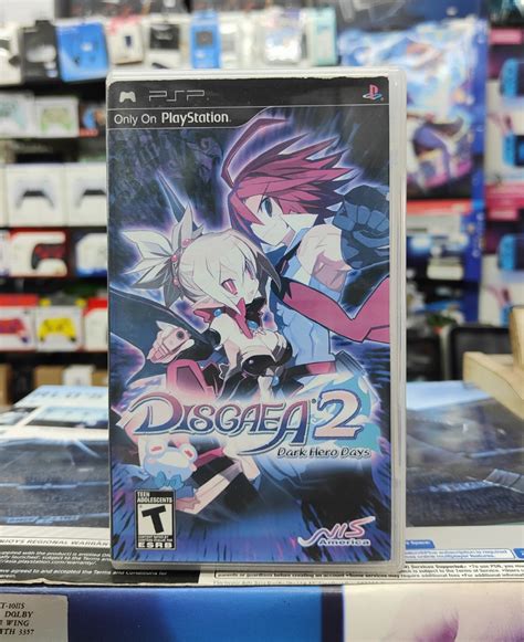 Psp Disgaea Dark Hero Days Video Gaming Video Games Playstation On