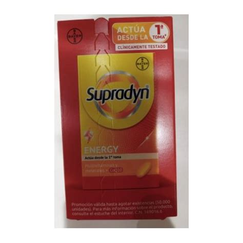 Comprar Supradyn Energy 90 30 Comprimidos Al Mejor Precio