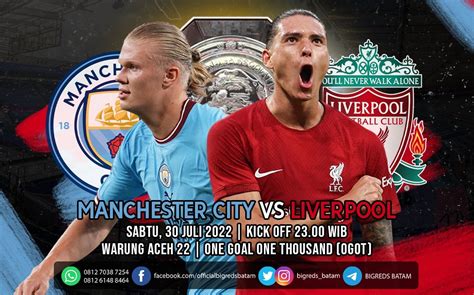 Nonton Liverpool Vs Manchester City Sekarang Klik Live Streamingnya Di