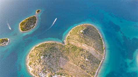 Croatia's Heart-Shaped Island Where Celebrities Party Is for Sale