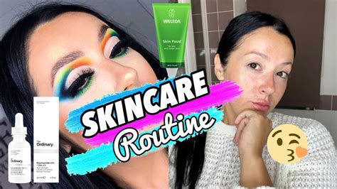 Skincare Routine How To Remove Heavy Makeup Azariadee Youtube